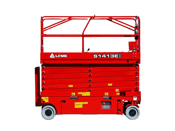إيجار رافعة مقصية كهربائية LGMG S1413EⅡ بارتفاع 14 متر