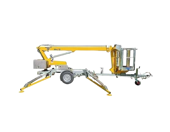 Rental OMMELIFT 2500 E Spider Lift – 25.1m Working Height