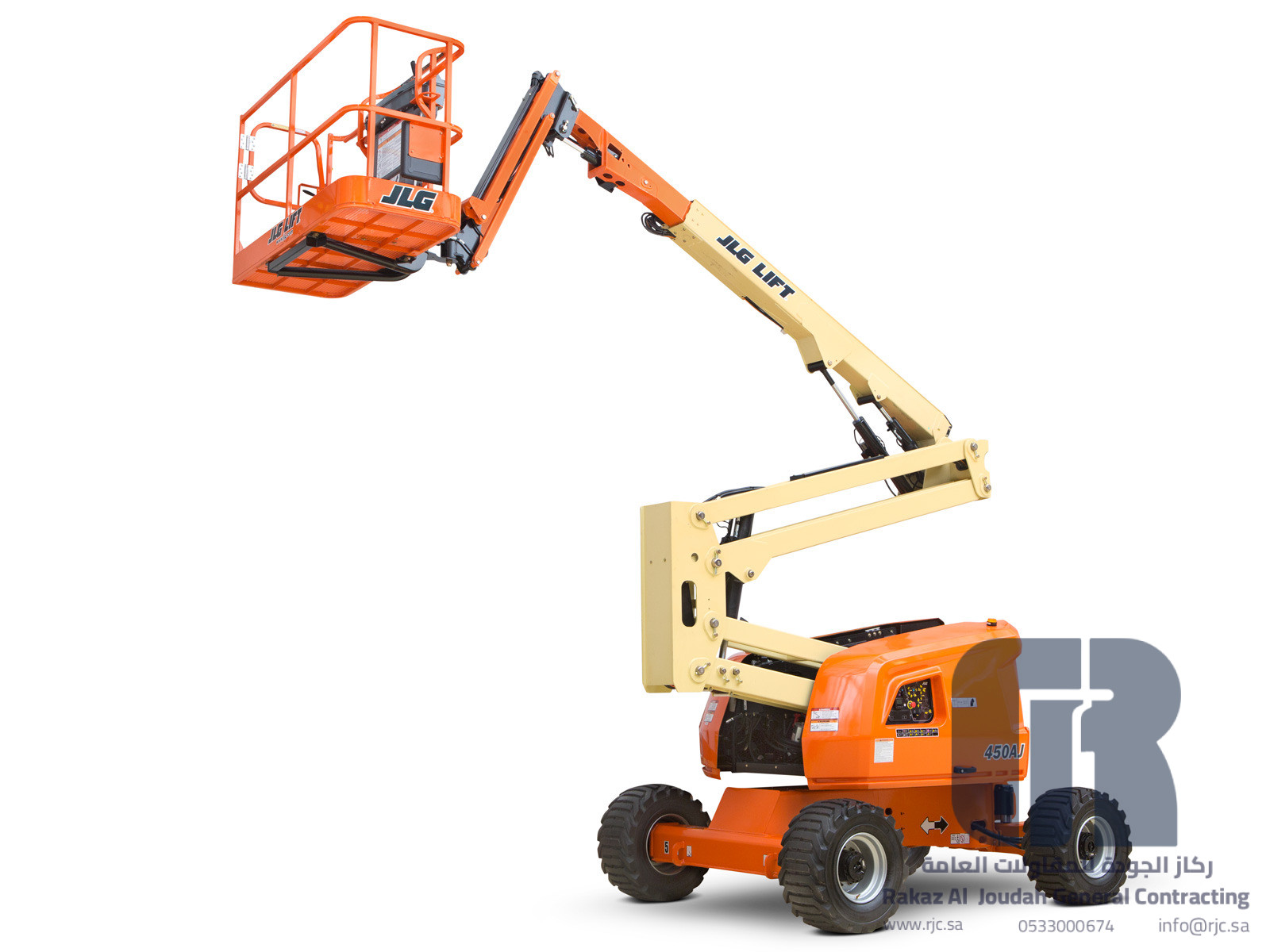 Rental JLG E450AJ Electric Articulating Boom Lift - 2