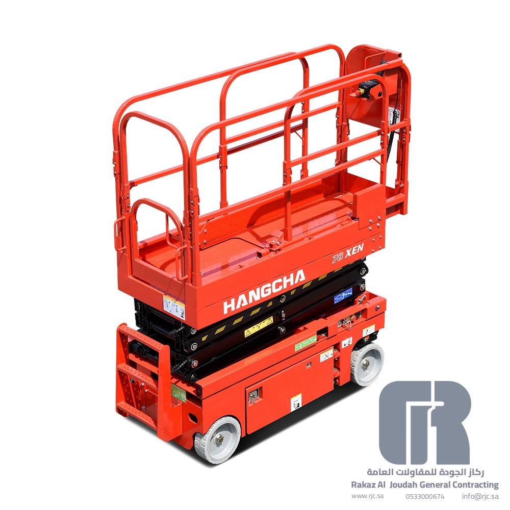 منصة رفع مقصية كهربائية 8 متر هانغتشا 81XE II - 4