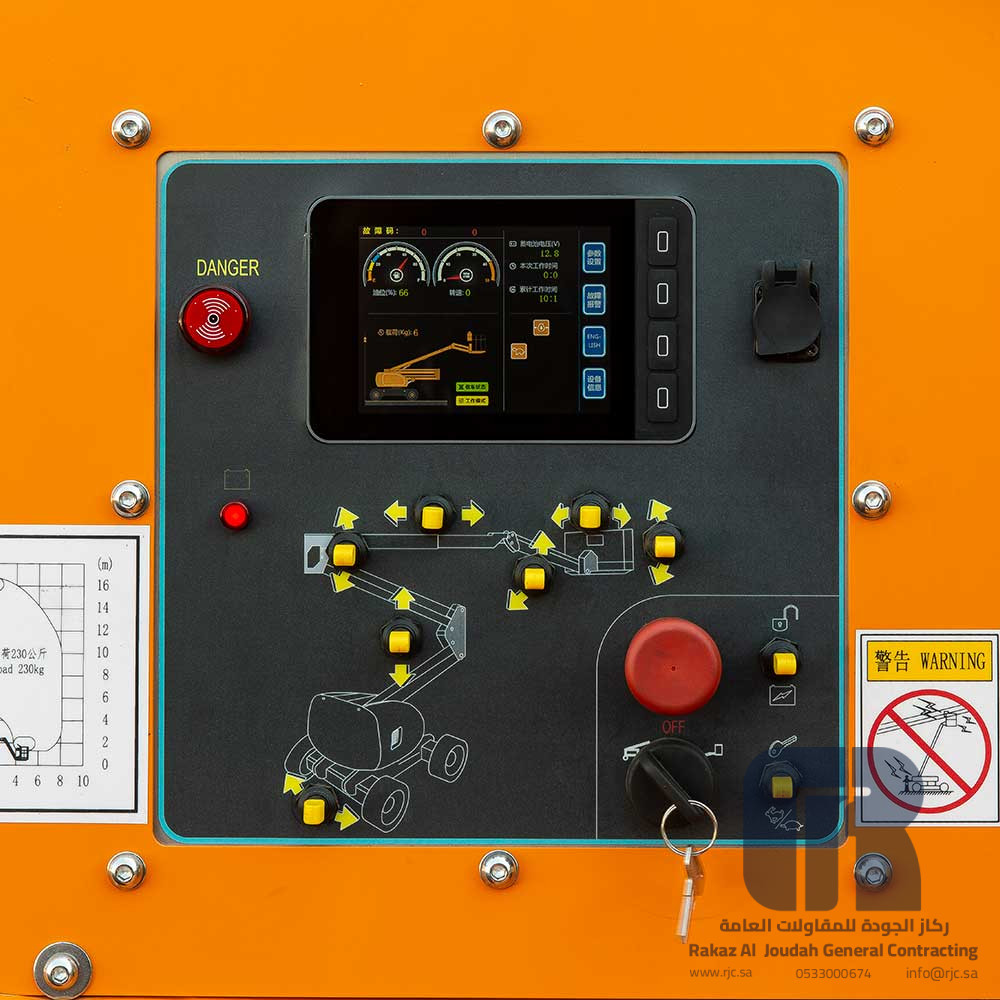 HANGCHA HZ220H 22 m Working Height Diesel Articulating Boom Lift - 3