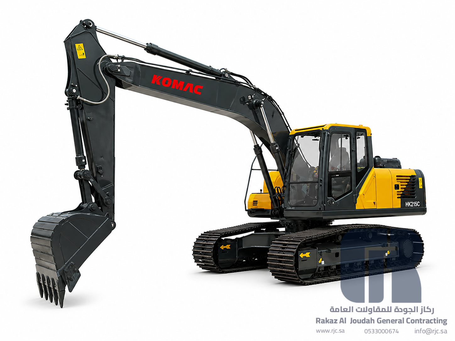 حفارة مجنزرة كوماك HK215C