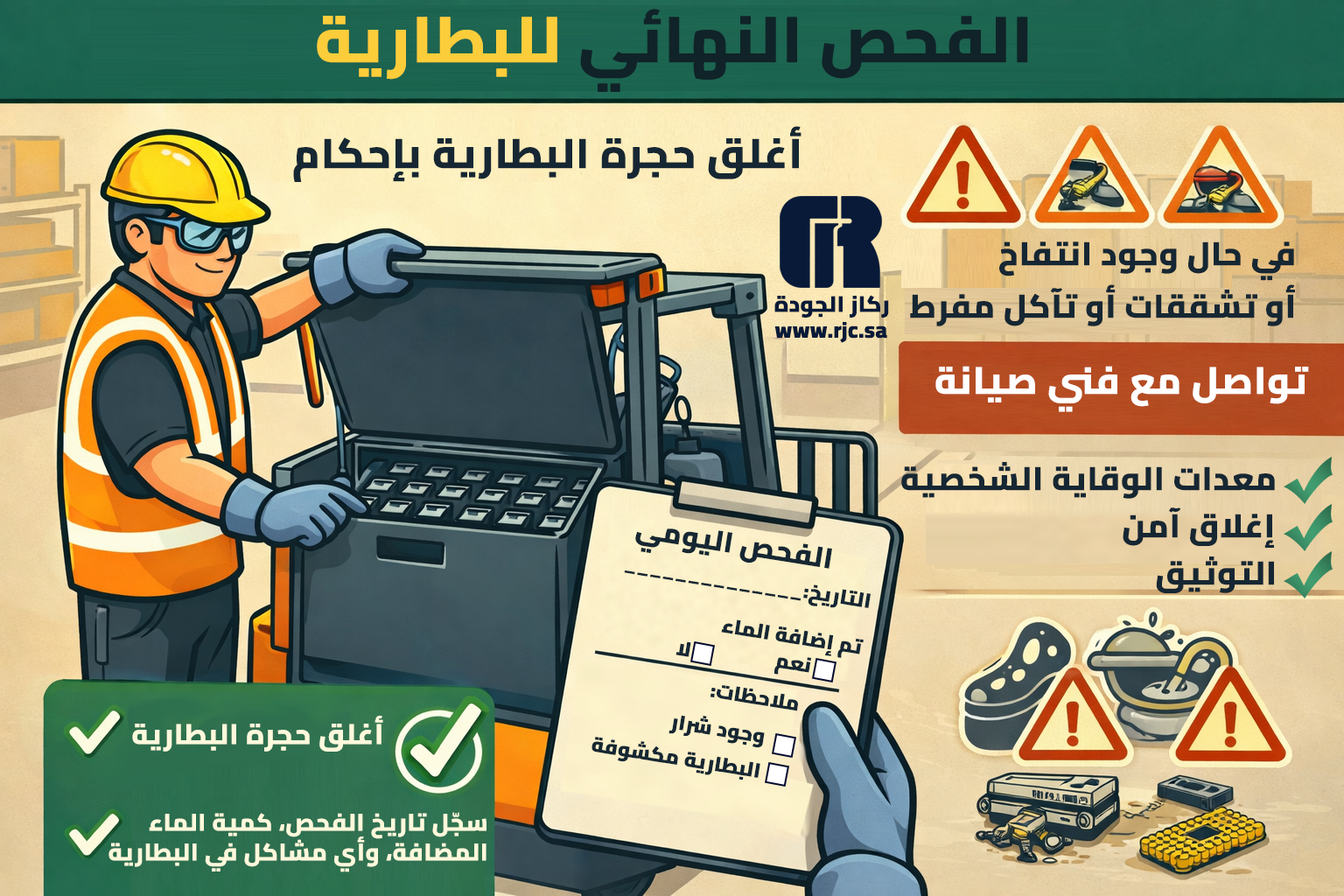 أنمي يرتدي معدات الوقاية ويغلق الحجرة