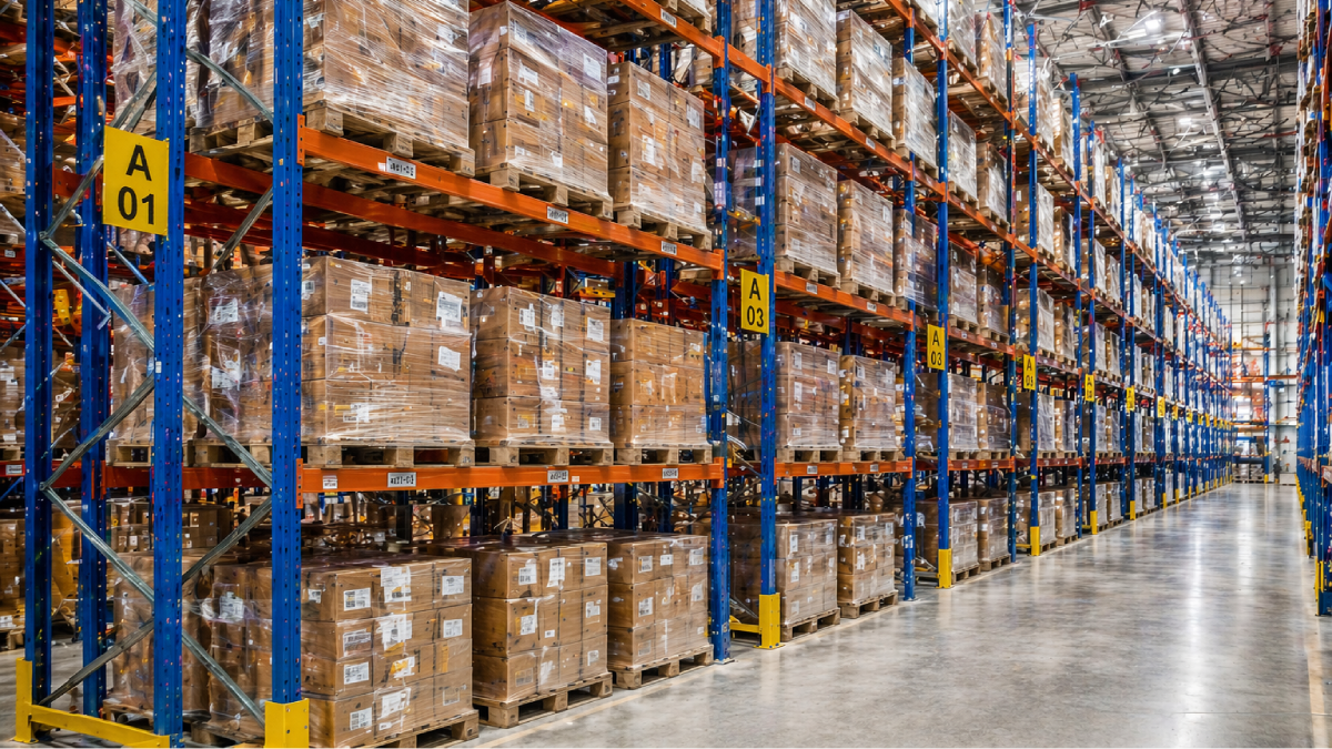 نظام رفوف طبليات انتقائي يوفّر وصولاً مباشراً لكل موقع تخزين